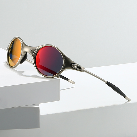 Polarized Sunglasses with Gripsure Technology | Steampunk Style for Active Outdoor Adventures