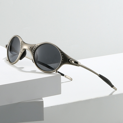 Polarized Sunglasses with Gripsure Technology | Steampunk Style for Active Outdoor Adventures