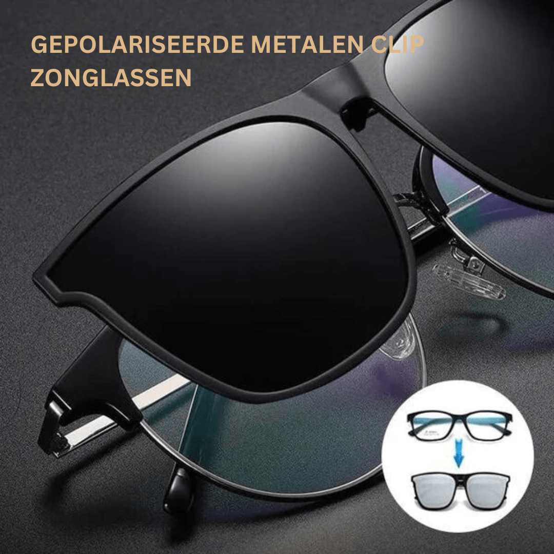 QuickShade | Clip-On Polarized Sunglasses with UV400 Protection | Lightweight Design for Instant Sun Protection