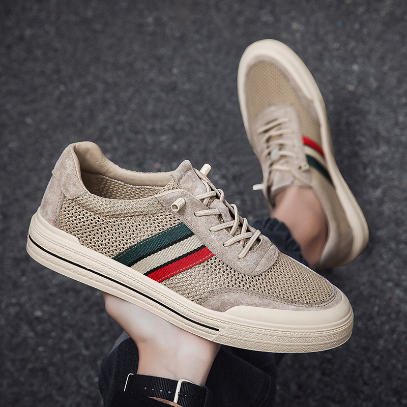 Retro Sport Sneakers | Breathable Mesh with Suede Overlays for All-Day Comfort