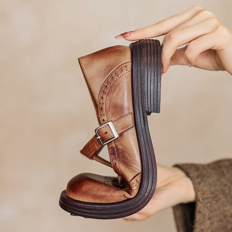 Risla Collection | Women's Flats with Classic Strap Design | Elegant Flat Shoes for Everyday Comfort