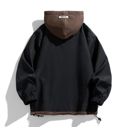 Camden Layered Hooded Jacket — Relaxed Fit Streetwear 2