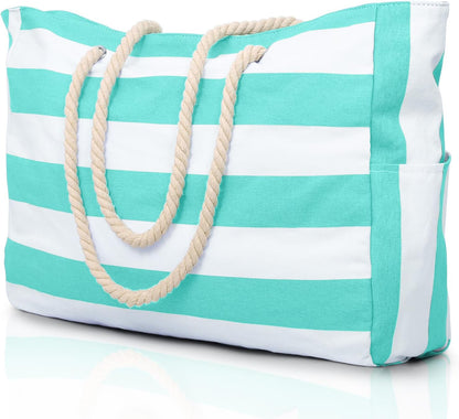 SandAway | Waterproof Beach Tote with Large Capacity & Pockets | Organized Design for Stress-Free Adventures