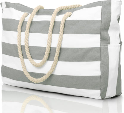 SandAway | Waterproof Beach Tote with Large Capacity & Pockets | Organized Design for Stress-Free Adventures