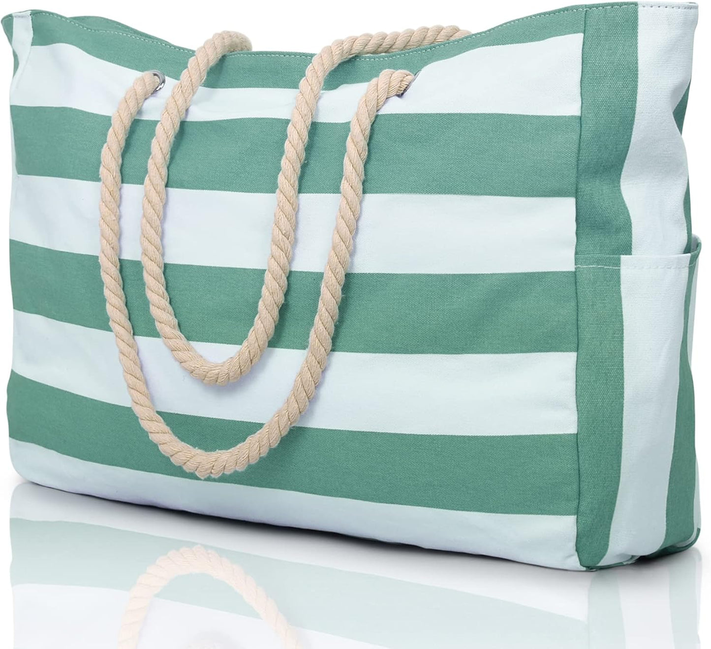 SandAway | Waterproof Beach Tote with Large Capacity & Pockets | Organized Design for Stress-Free Adventures