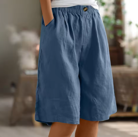 Renee™ Comfort Shorts — Relaxed Fit Elastic Waist Women's Shorts 4