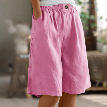 Renee™ Comfort Shorts — Relaxed Fit Elastic Waist Women's Shorts 5