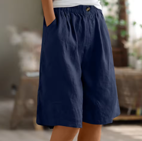Renee™ Comfort Shorts — Relaxed Fit Elastic Waist Women's Shorts 6
