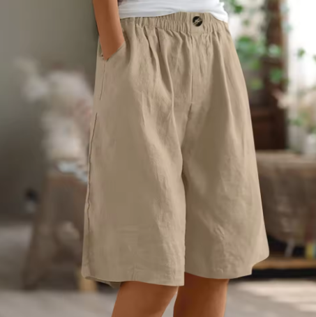 Renee™ Comfort Shorts — Relaxed Fit Elastic Waist Women's Shorts 8