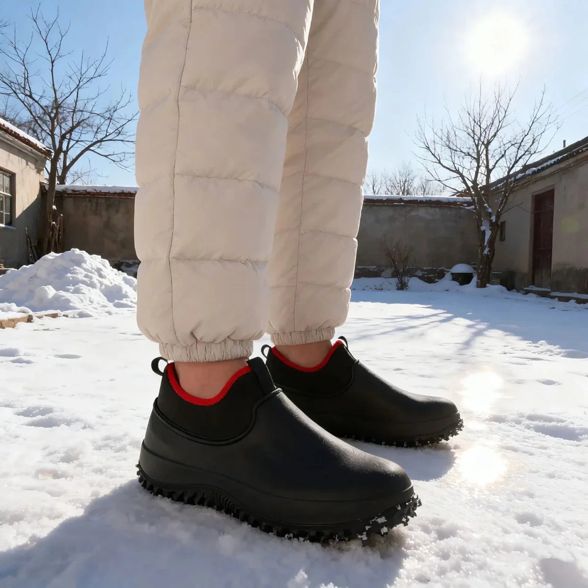Waterproof Slip-On Work Shoes — Non-Slip Unisex Footwear 3