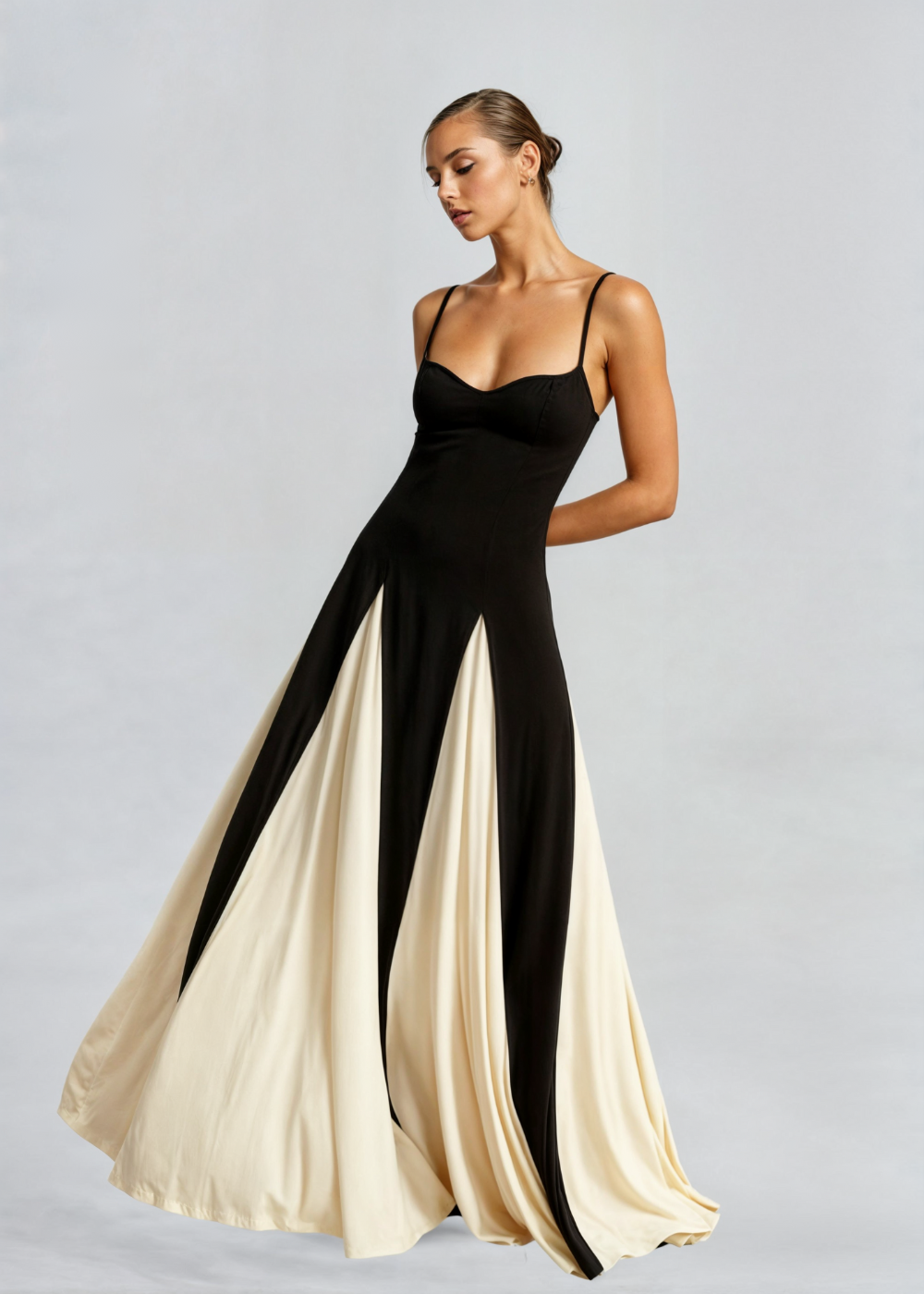 Serena Collection | Elegant Maxi Dress with Soft Drape | Flattering Long Dress for Day to Evening Wear