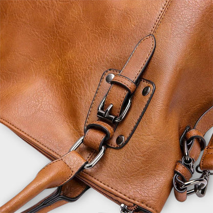 Sophia Collection | Women's Handbag with Dual Carry Options | Classic Synthetic Leather Design for Everyday Elegance