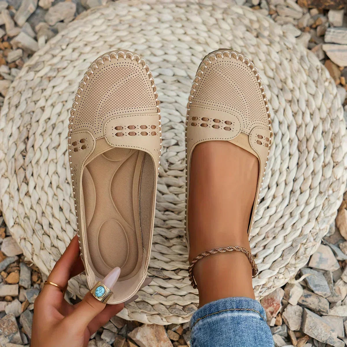 Verena | Women's Casual Slip-On Shoes with Orthopedic Support | Lightweight Comfort for Everyday Wear