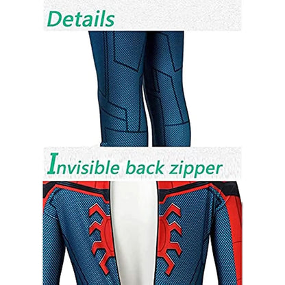 MASKFLEX 3D Superhero Costume — Full-Body Suit with Mask 3