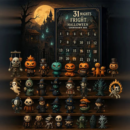 Halloween 31-Day Countdown Box with Mini Figures 4