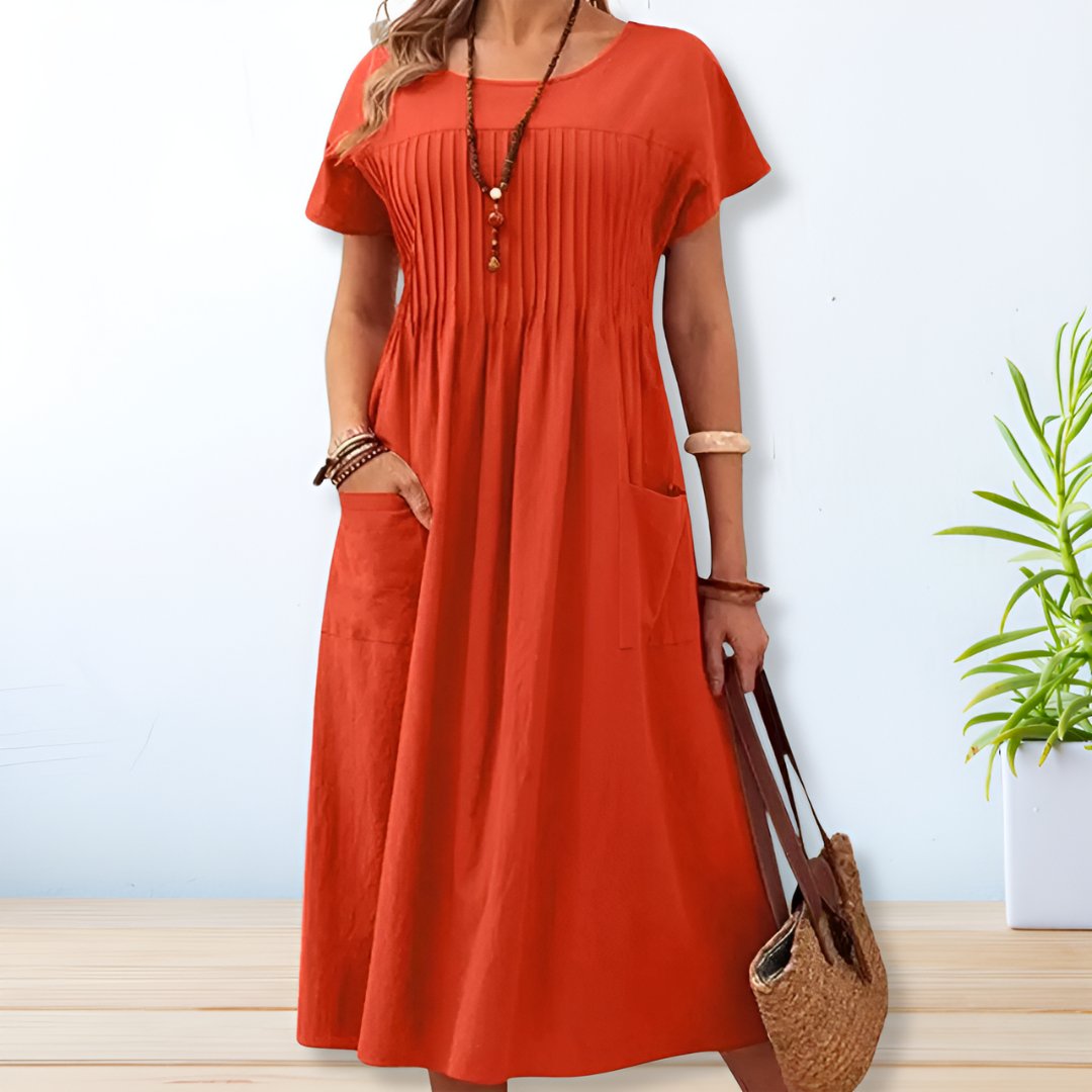 Jacqueline™ Relaxed Fit Day Dress with Pockets — Mid-Length 2