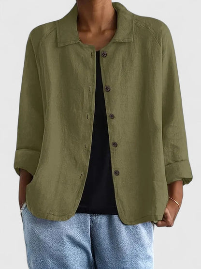 Women's Loose Fit Open-Front Layering Top — 13 Colors 7