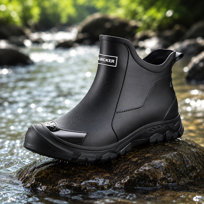 Slip-Resistant PVC Ankle Rain Boots — Unisex Outdoor 3