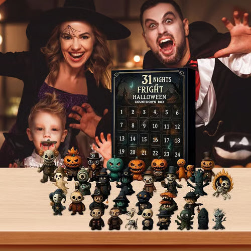 Halloween 31-Day Countdown Box with Mini Figures 2