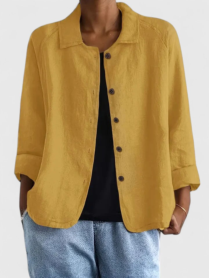 Women's Loose Fit Open-Front Layering Top — 13 Colors 8
