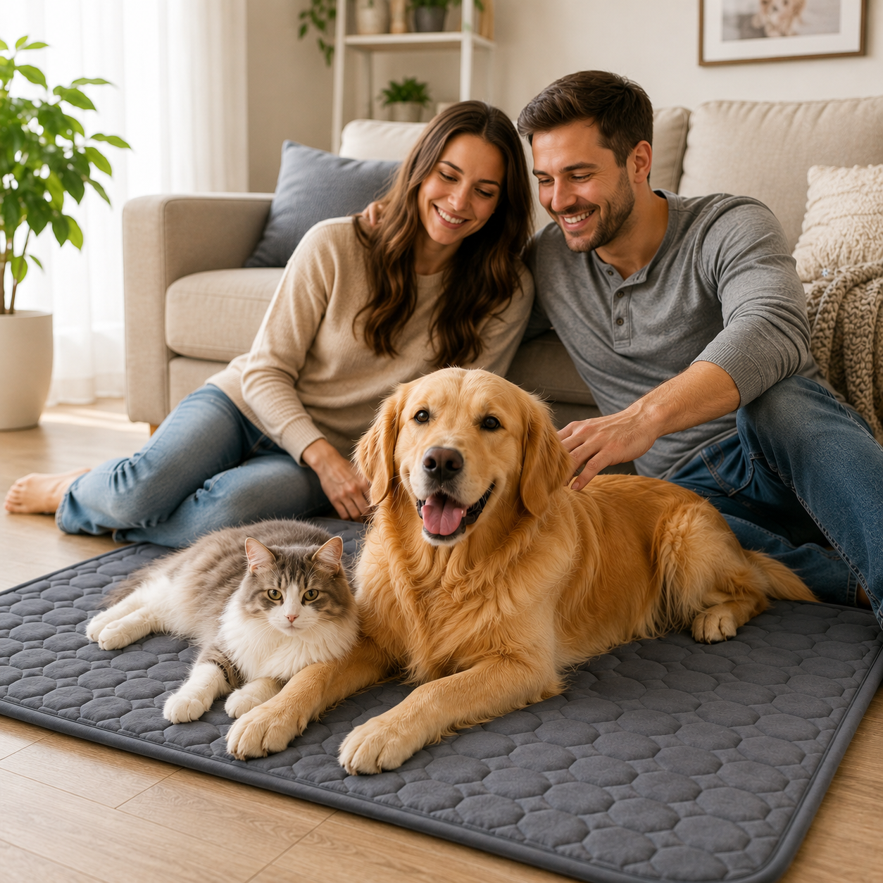ChillPaws Cooling Pet Mat — Extra Large Bed for Dogs & Cats 4