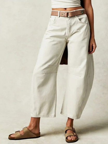 Women's Baggy Jeans — Relaxed Wide Leg Fit Multi Color 6