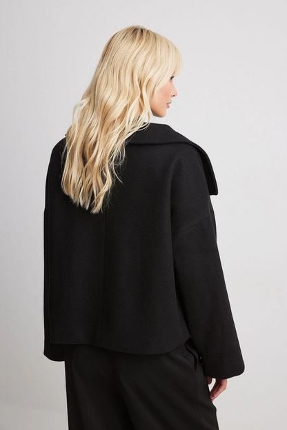 Women's Vintage Double-Breasted Short Coat — Classic Fit 6