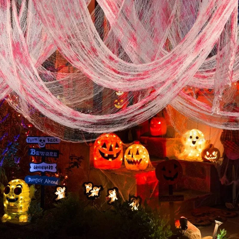 Halloween Spooky Stretch Cloth — Indoor & Outdoor Yard Decor 1
