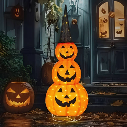 LED Halloween Pumpkin Decoration — 100 Lights & 8 Effects 2