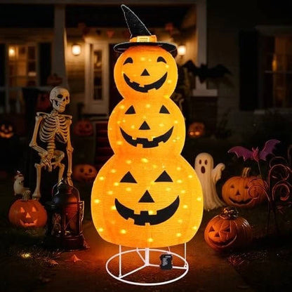 LED Halloween Pumpkin Decoration — 100 Lights & 8 Effects 1