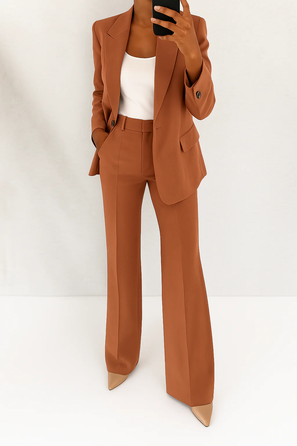 Julie™ Two-Piece Women's Suit — Tailored Blazer & Pants Set 4