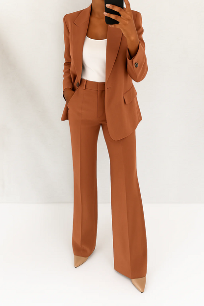 Julie™ Two-Piece Women's Suit — Tailored Blazer & Pants Set 4