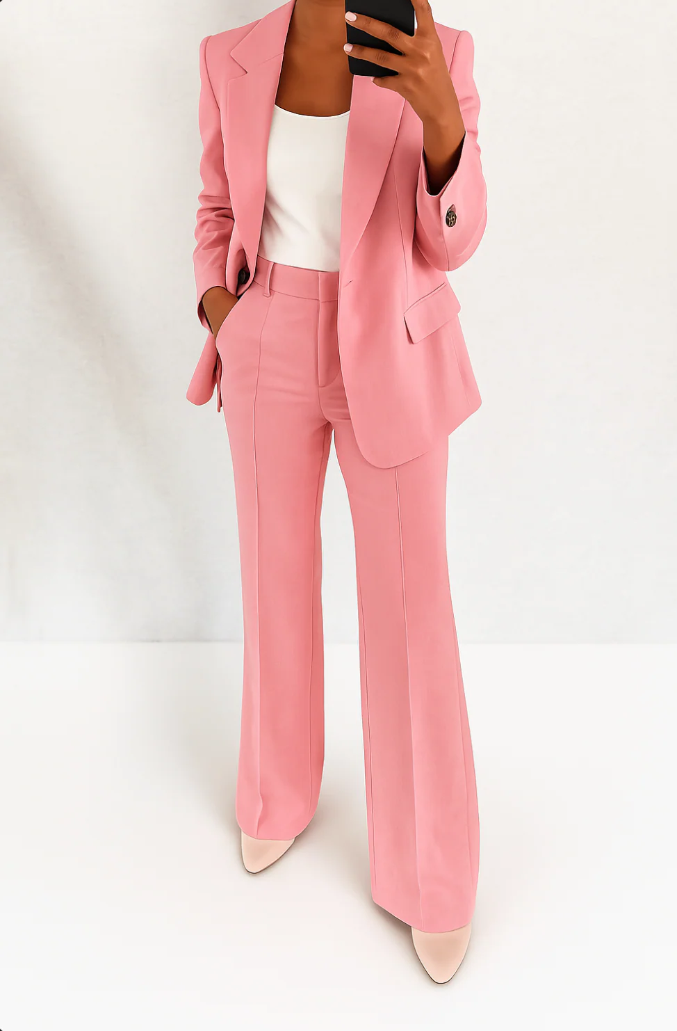 Julie™ Two-Piece Women's Suit — Tailored Blazer & Pants Set 5