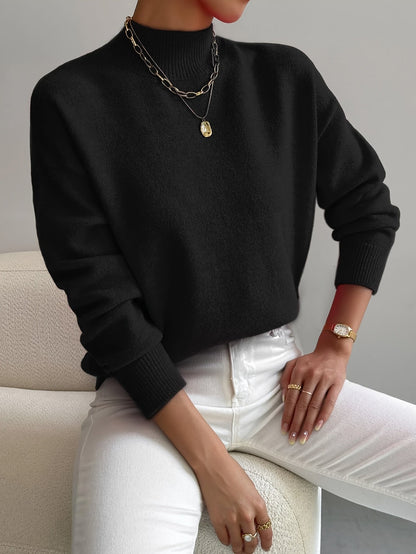 Women's Classic Fitted Turtleneck Sweater — Knit Top 6