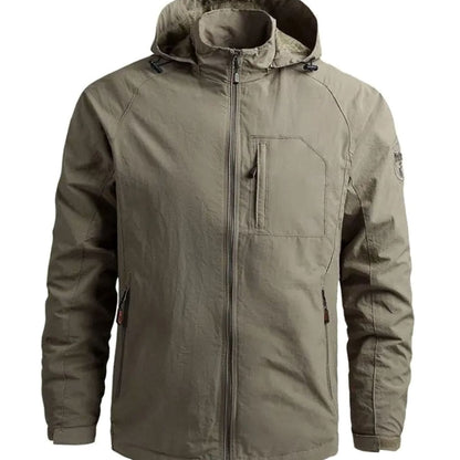 Men's Zip-Up Street Jacket — Stand Collar Urban Style 2