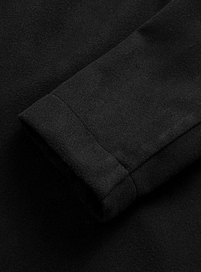 Men's Double-Breasted Tailored Wool Overcoat — Classic Fit 6