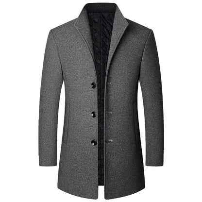 Men's Wool Winter Coat for Cold Weather, Tailored Fit 2