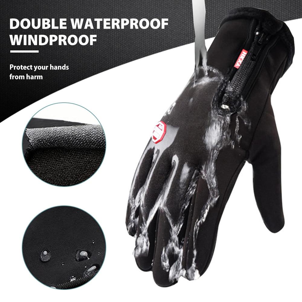 Fleece-Lined Thermal Winter Gloves — Unisex Cycling & Ski 4