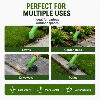 TrimMaster Cordless Mini Grass Trimmer — Lightweight Edger 4