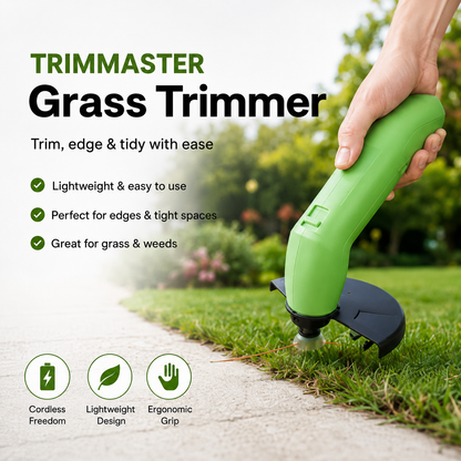 TrimMaster Cordless Mini Grass Trimmer — Lightweight Edger 2