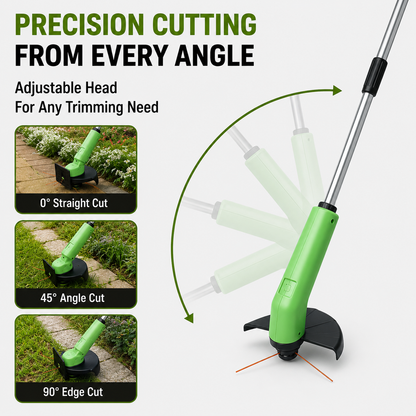 TrimMaster Cordless Mini Grass Trimmer — Lightweight Edger 8