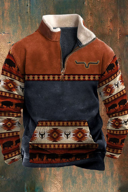 Men's Warm Relaxed Fit Pullover Sweater — 8 Colors 7