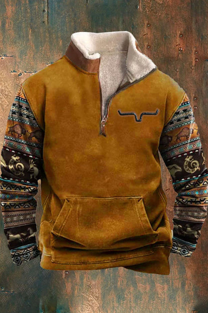 Men's Warm Relaxed Fit Pullover Sweater — 8 Colors 2