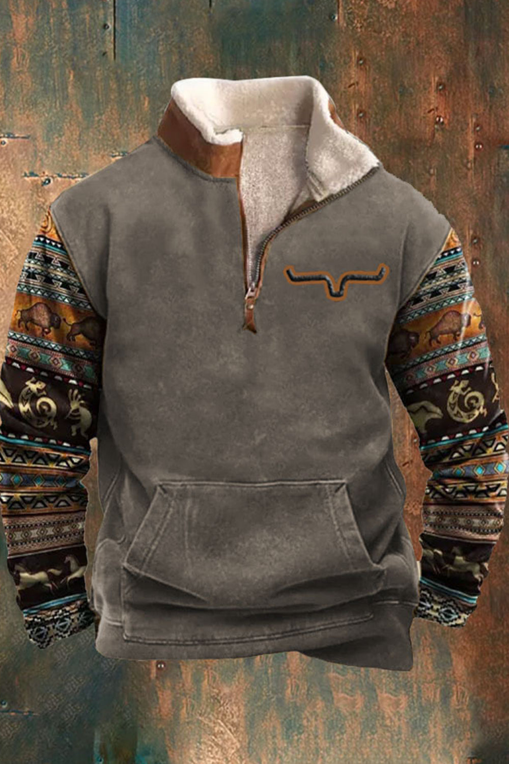 Men's Warm Relaxed Fit Pullover Sweater — 8 Colors 3