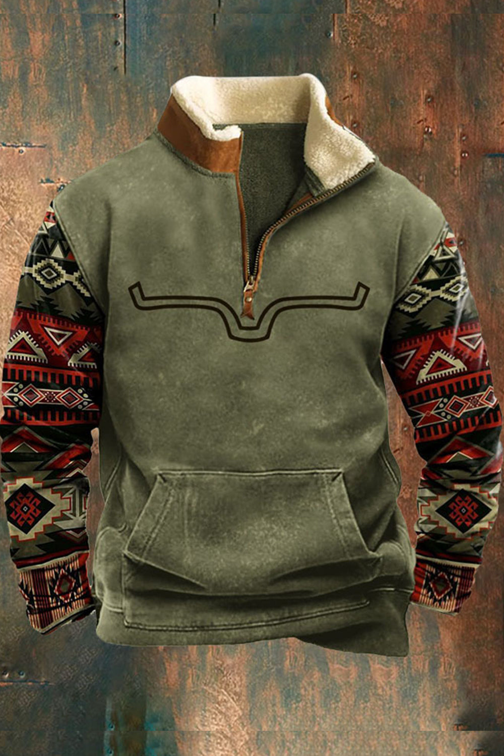 Men's Warm Relaxed Fit Pullover Sweater — 8 Colors 4