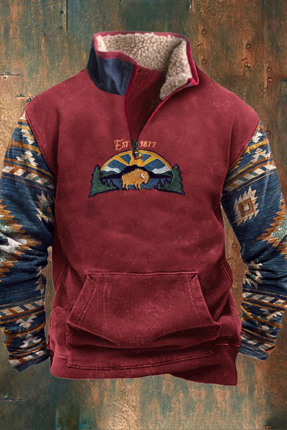 Men's Warm Relaxed Fit Pullover Sweater — 8 Colors 6