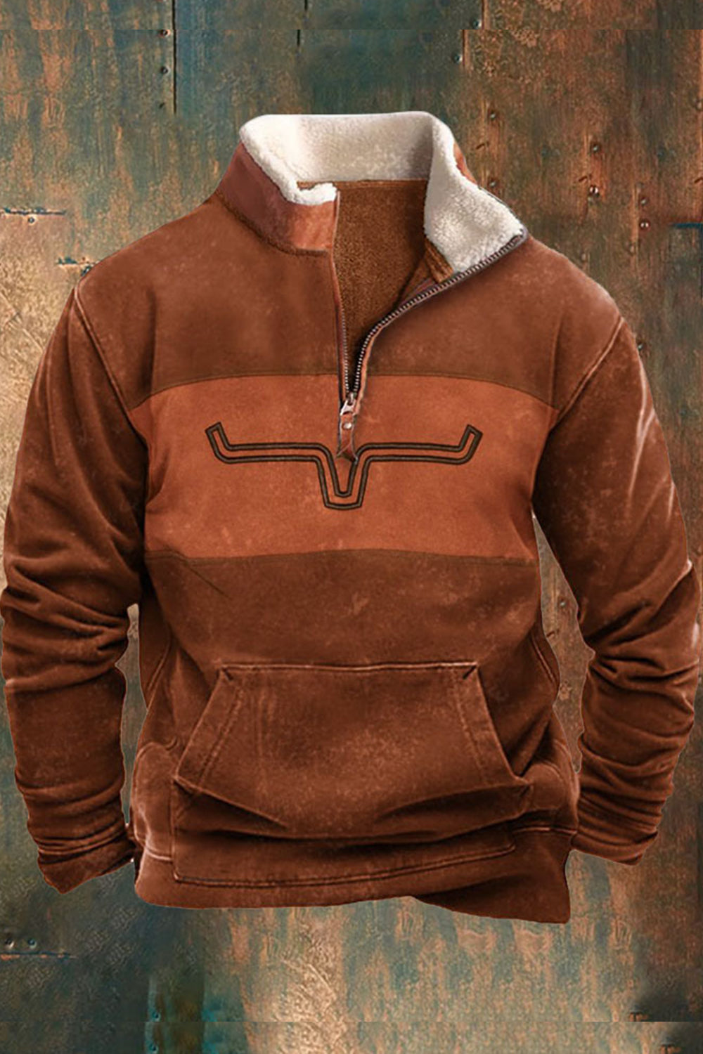 Men's Warm Relaxed Fit Pullover Sweater — 8 Colors 5