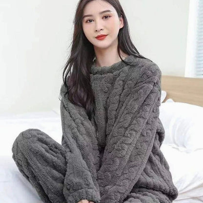 Women's Fleece Loungewear Set — Relaxed Fit Two-Piece 2