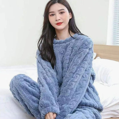 Women's Fleece Loungewear Set — Relaxed Fit Two-Piece 5