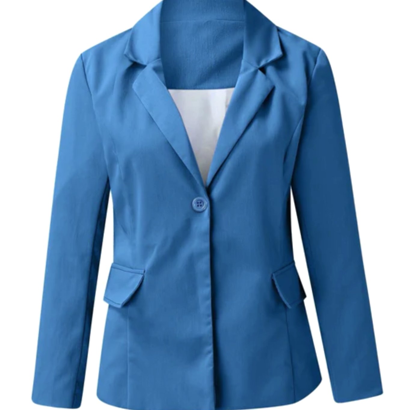 Women's Open Front Long Sleeve Work Blazer — Sizes S–4XL 14